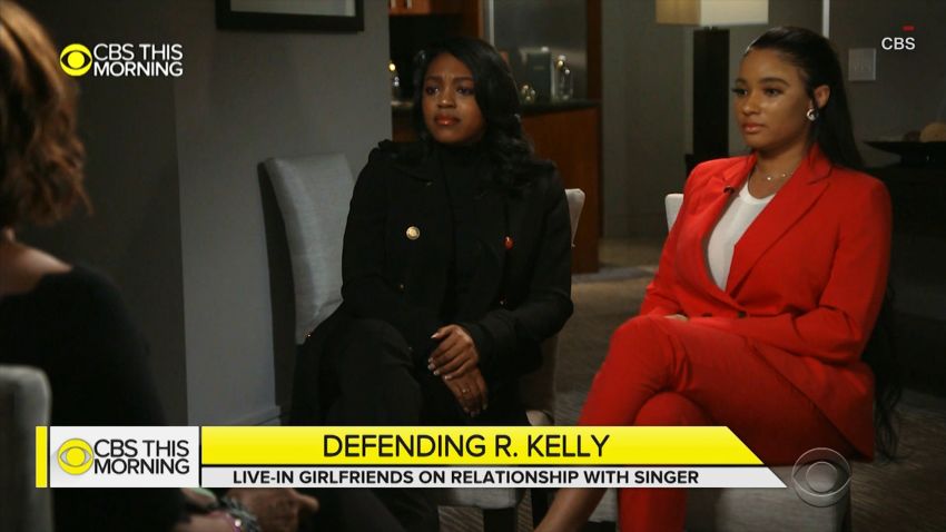 Two of R. Kelly's "girlfriends" sat with CBS's Gayle King for an interview.