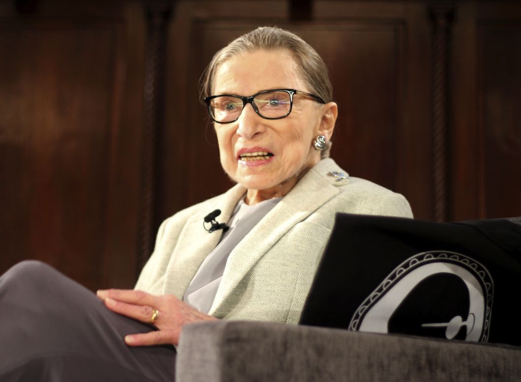 <a href="https://www.cnn.com/2018/01/21/politics/ruth-bader-ginsburg-sundance-film-festival/index.html" target="_blank">Ruth Bader Ginsburg</a>: "Let's see where it goes. So far it's been great. ... When I see women appearing everyplace in numbers, I'm less worried than I might have been 20 years ago."