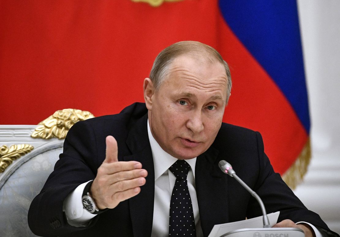 President Vladimir Putin has a monopoly on power in Russia.