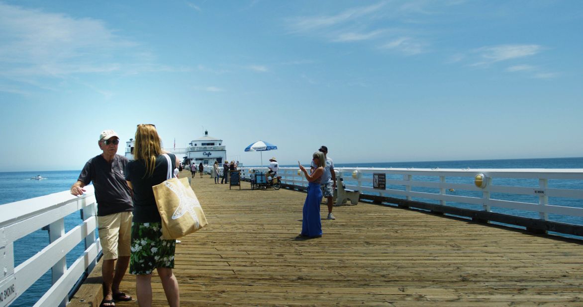 <strong>Malibu Pier:</strong> Originally built in 1905, Malibu Pier juts out 78 feet over the Pacific. It remains a popular spot for pier fishing -- and more recently, selfies.