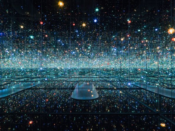 Kusama's "Infinity Mirror Rooms" have been installed at galleries and museums around the world, attracting millions of visitors.