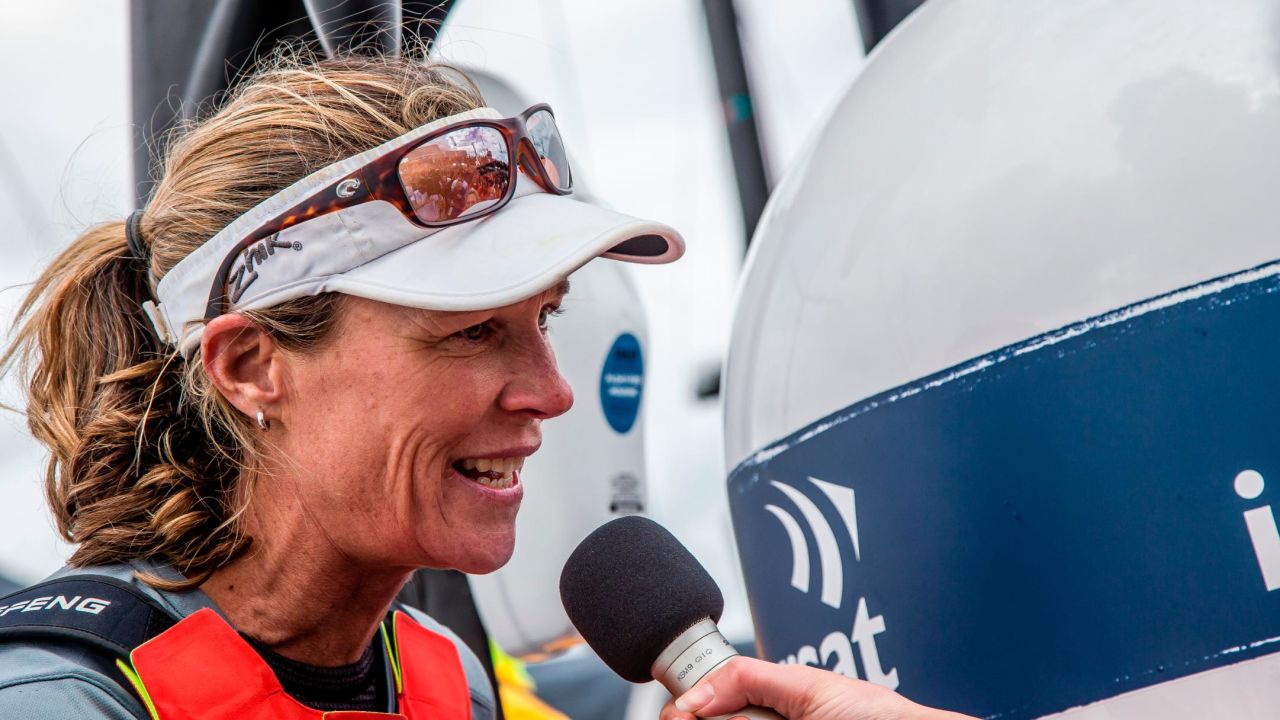 Carolijn Brouwer won the Volvo Ocean Race with Dongfeng Race Team last year.