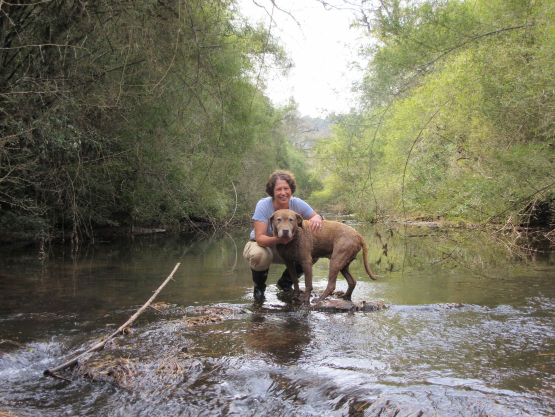 Biologist Karen DeMatteo and Train are working to identify the most crucial natural areas for animal conservation.