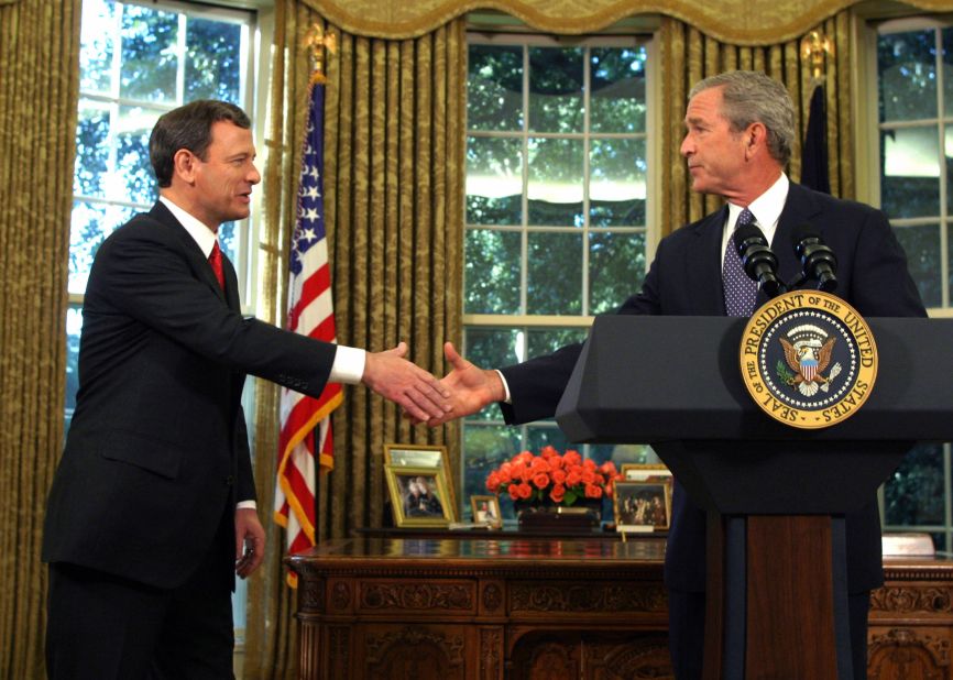 Roberts was tabbed to replace O'Connor, but plans changed after Chief Justice William Rehnquist died in September 2005. Bush announced that he wanted Roberts to replace Rehnquist instead.