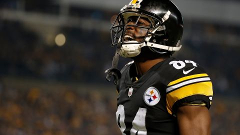 Antonio Brown played nine seasons with the Steelers, before a trade to Oakland. The Raiders released him before he played a game.