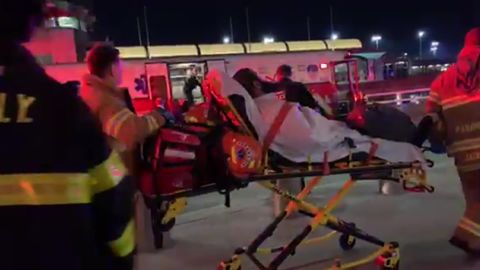 About 30 people were injured after their flight experienced turbulence.