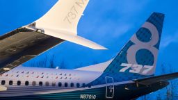 RENTON, WA - DECEMBER 8: A winglet on the first Boeing 737 MAX  airliner is pictured at the company's manufacturing plant, on December 8, 2015, in Renton, Washington. The plane is the newest, most fuel efficient version of Boeing's best-selling plane. (Photo by Stephen Brashear/Getty Images)
