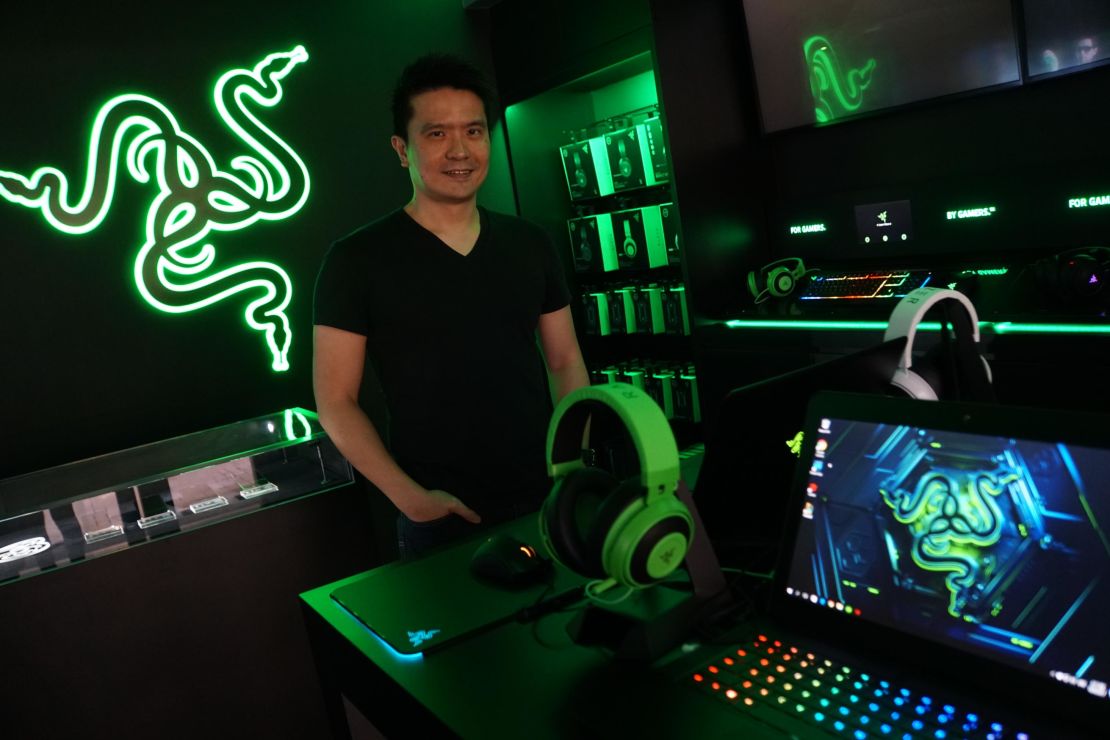 Razer CEO Min-Liang Tan, one of the company's founders, said nobody took it seriously at the start. He is now worth hundreds of millions of dollars.
