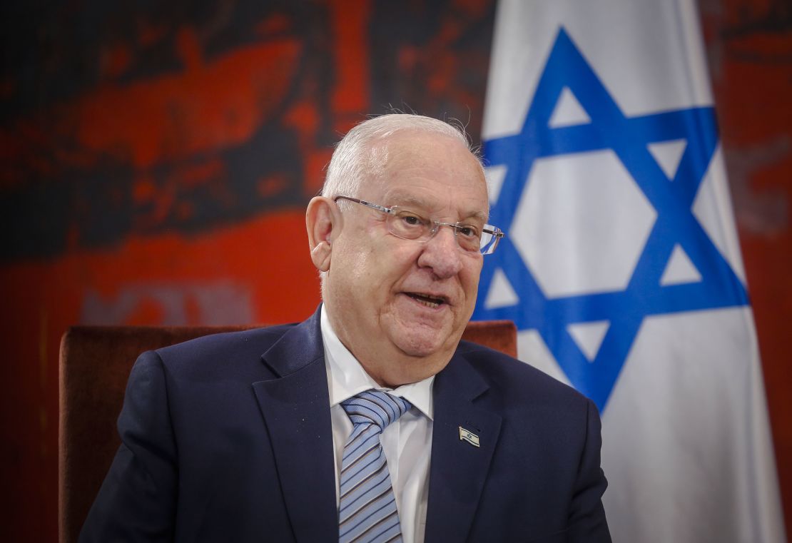 Israeli President Reuven Rivlin  didn't mention Netanyahu by name, but appeared to reference his remarks during a speech.