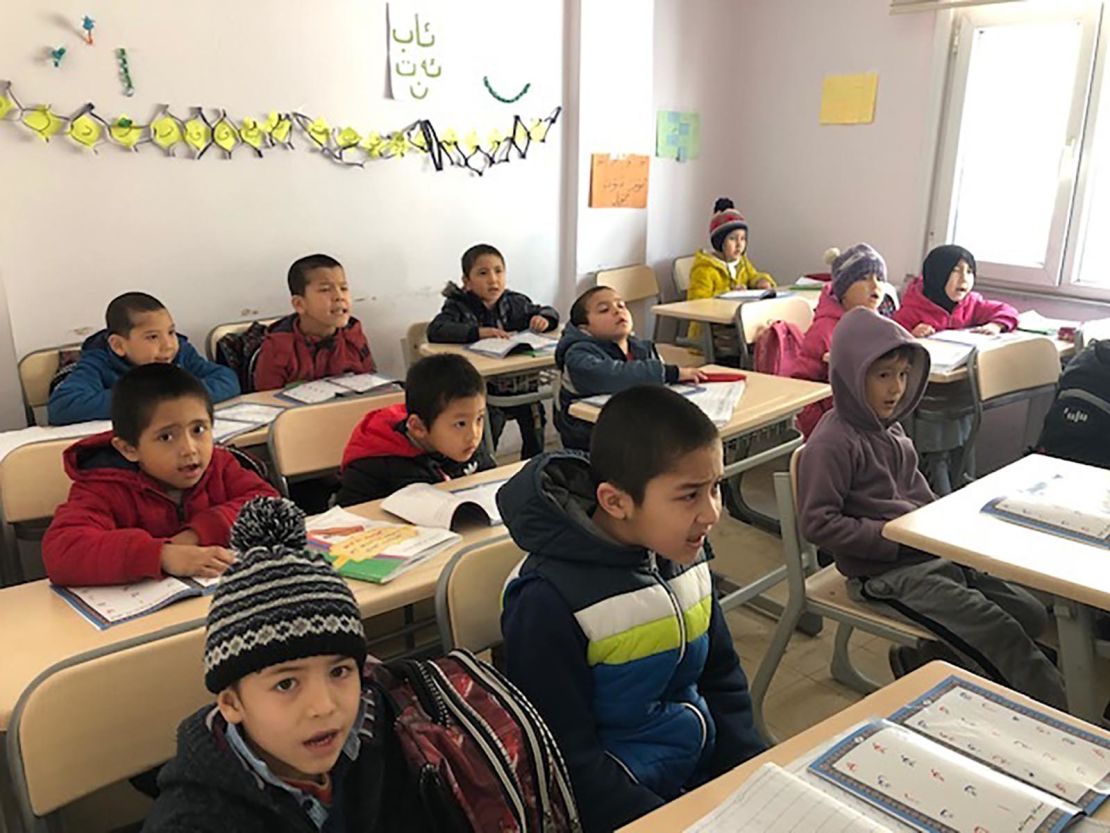 After fleeing persecution, many Uyghur children are learning their native language for the first time in Turkey.