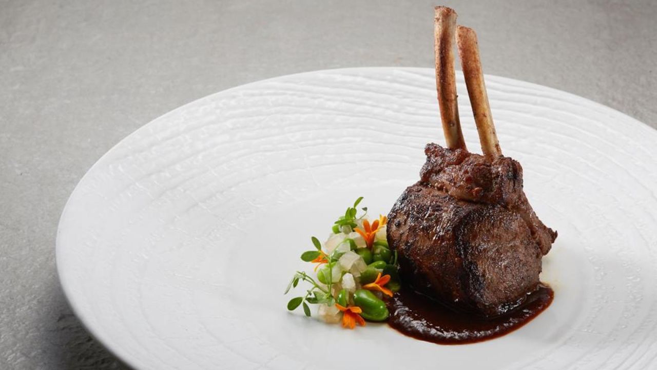 <strong>Pickled Chops: </strong>Nadodi's delicious seared Iberico lamb is served with habanero mango, mint pickle and pan jus.