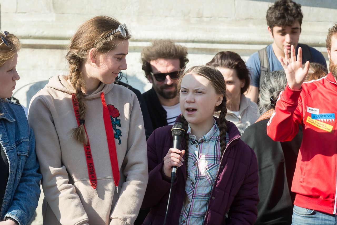 16-year-old climate activist Greta Thunberg inspired the Youth 4 Climate movement with her weekly sit-ins outside the Swedish Parliament. Since she launched her protest in August, the movement has swept the globe.