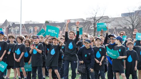 WE Walk for Water is one of WE School's annual campaigns, designed to raise funds and awareness for clean water access.
