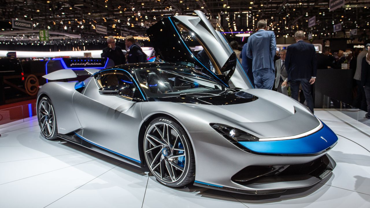 The Battista was unveiled at the Geneva International Motor Show.