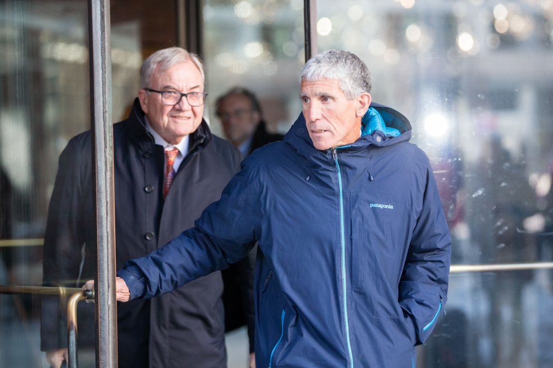 William "Rick" Singer leaves Boston Federal Court after being charged with racketeering and other charges Tuesday in Boston.