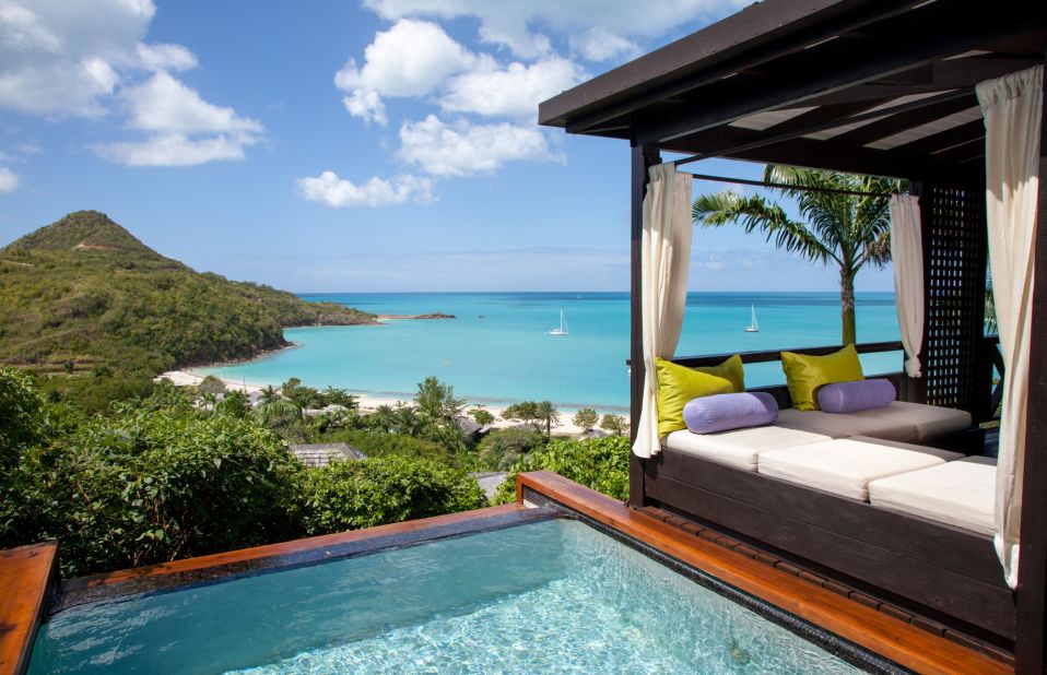 <strong>Quiet luxury: </strong>Hermitage Bay is surrounded by more than 140 acres of lush, undeveloped land. 