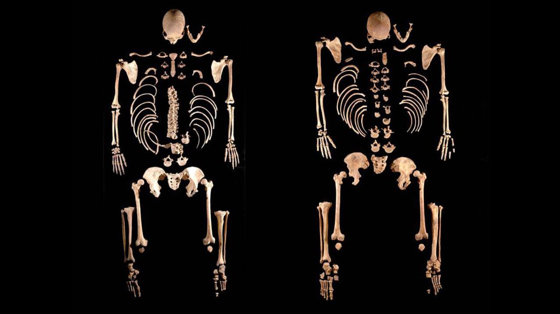 These Mesolithic hunter-gatherers who died 7,000 years ago were found buried together. DNA revealed that they were brothers.