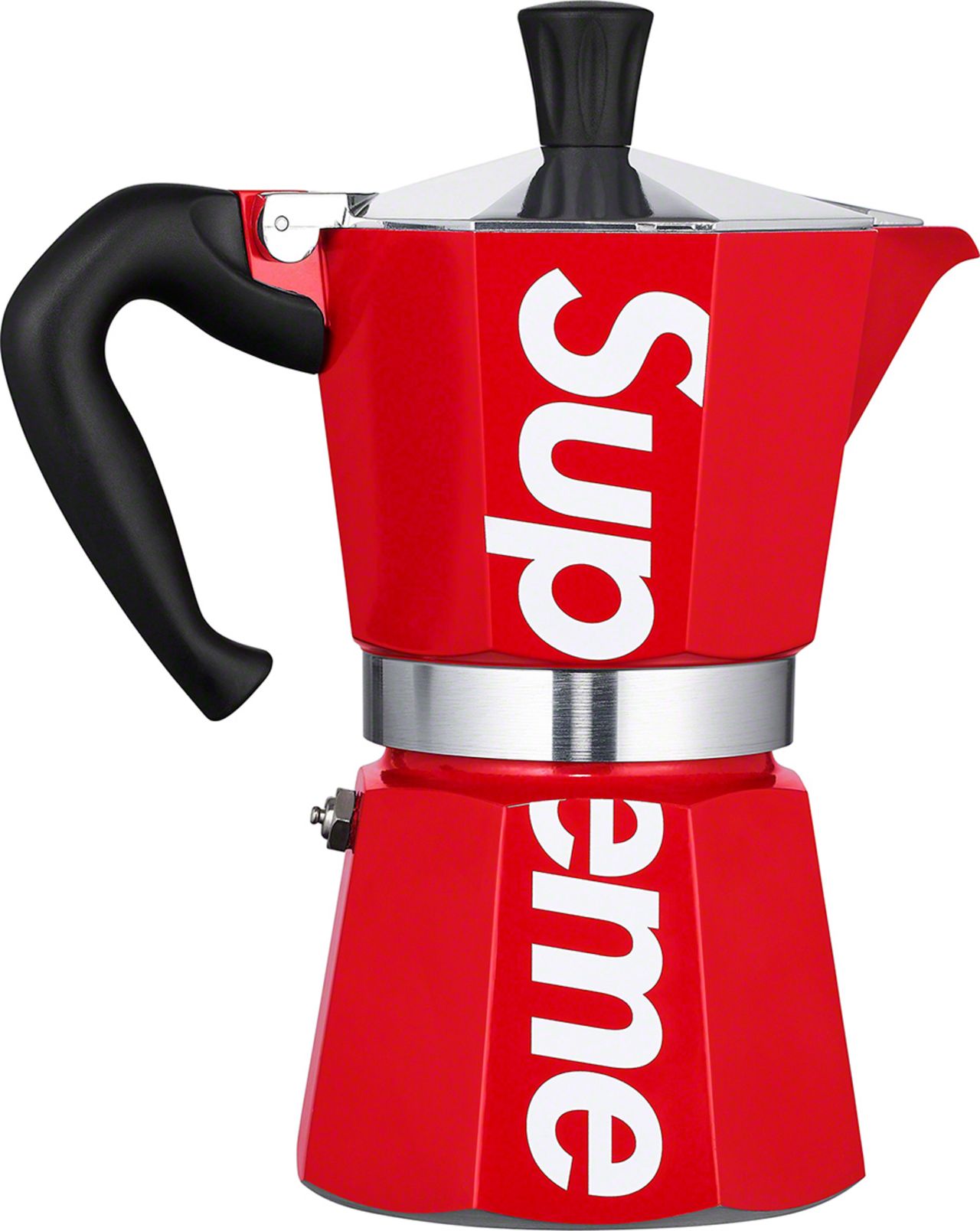 A Bialetti moka coffee maker.