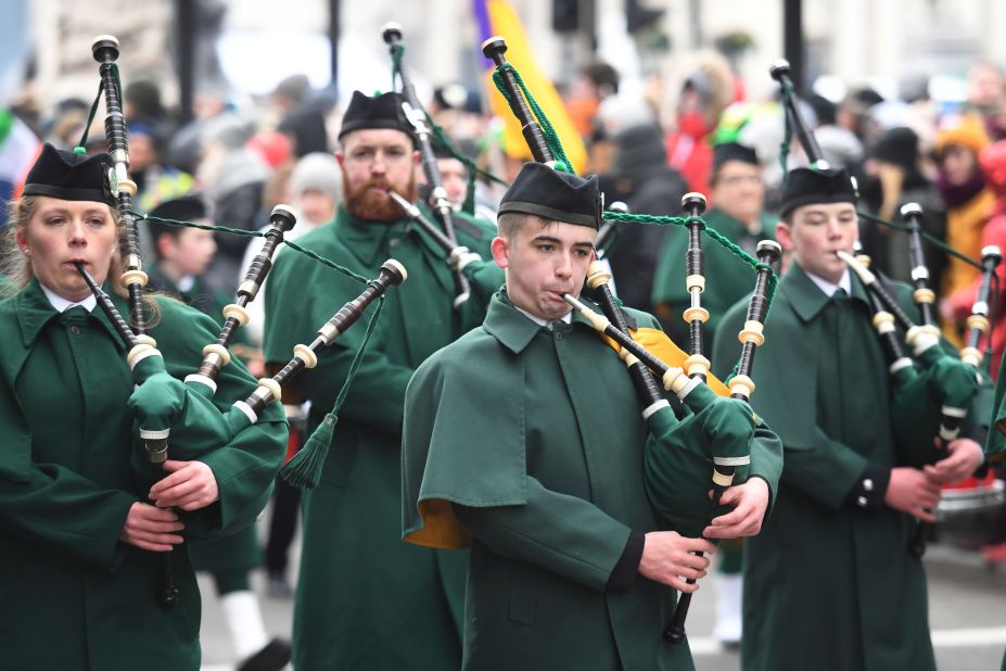 <strong>London:</strong> St. Patrick's Day is celebrated across the Irish Sea in England, too. 
