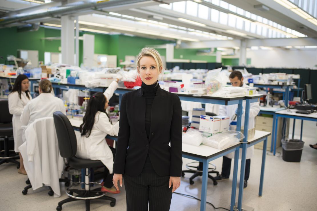 Elizabeth Holmes was the subject of 'The Inventor' 