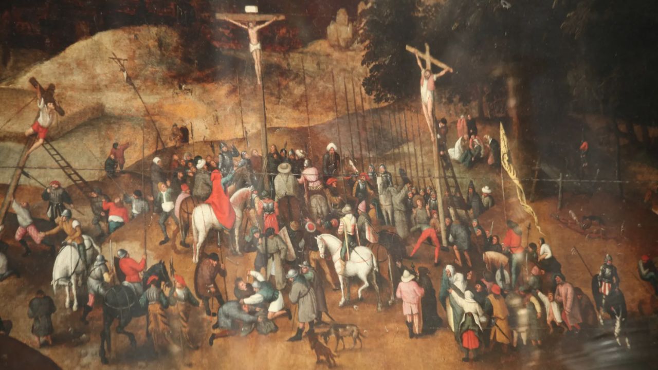 Thieves tried to steal "The Crucifixion" by Pieter Brueghel the Younger from an Italian church.