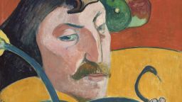 An 1889 self-portrait by Paul Gauguin, who some have speculated had syphilis. 