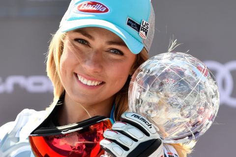 American skier Mikaela Shiffrin is arguably the most dominant athlete in sport right now. The 24-year-old has taken skiing by storm, winning 17 World Cup races across four of the six disciplines last season to take her overall tally to 60 victories. Here's a look back at her short but sweet career so far. 