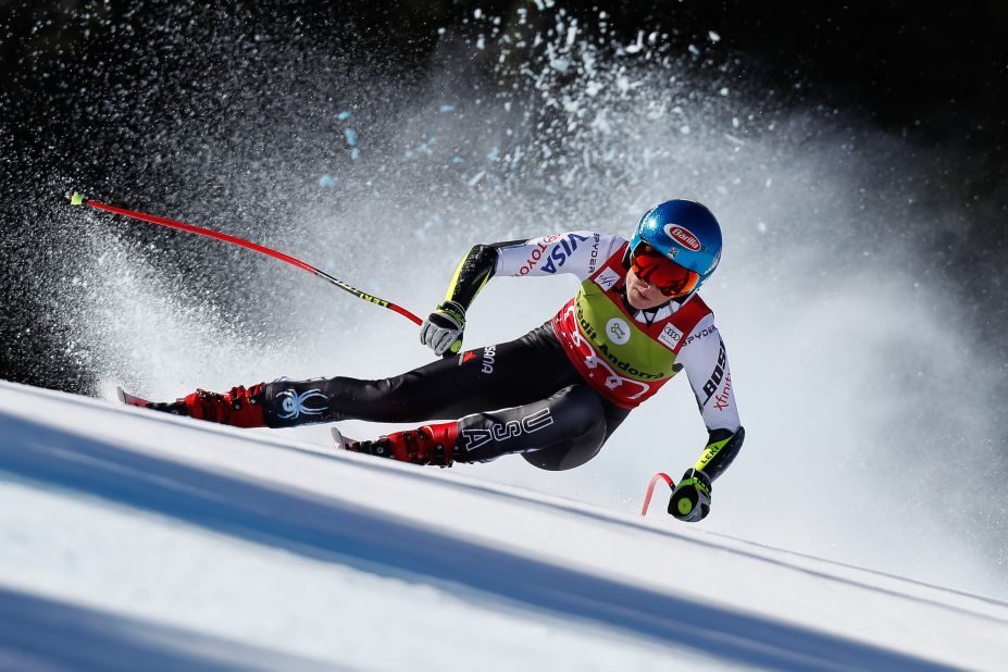 At the World Cup finals in Soldeu, Andorra in March, Shiffrin wrapped up a third Crystal Globe of 2019 with a first season title in the super-G.