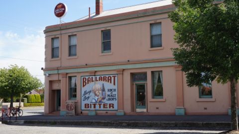 The Pell family once owned the Royal Oak Hotel, which sits on a suburban street corner in Ballarat, a few blocks from the main street.
