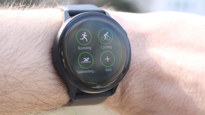 Samsung galaxy watch store active running review