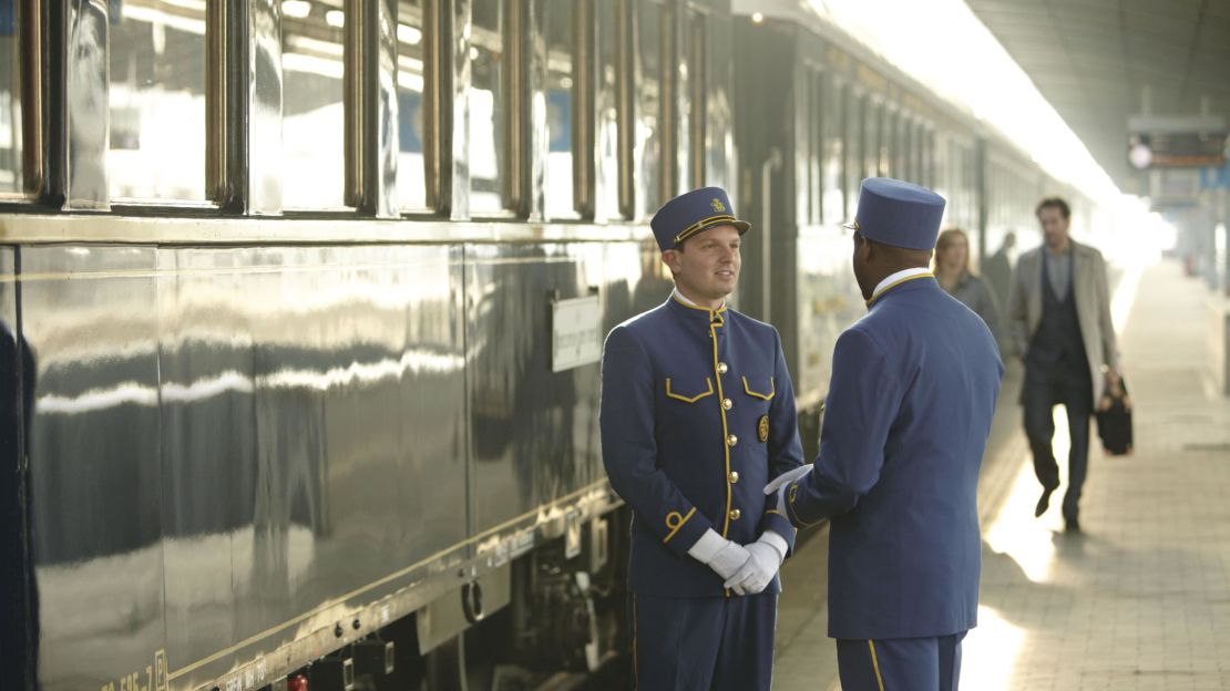 The luxurious European sleeper train features Belmond British Pullman carriages.