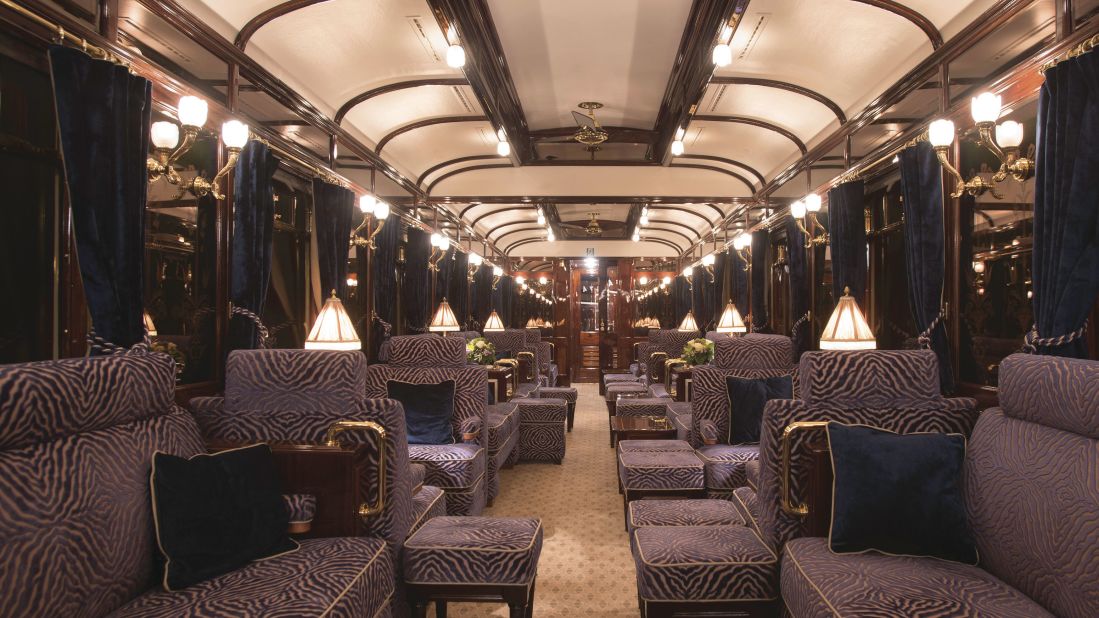 Traveling to Venice with the most luxury train in the world.