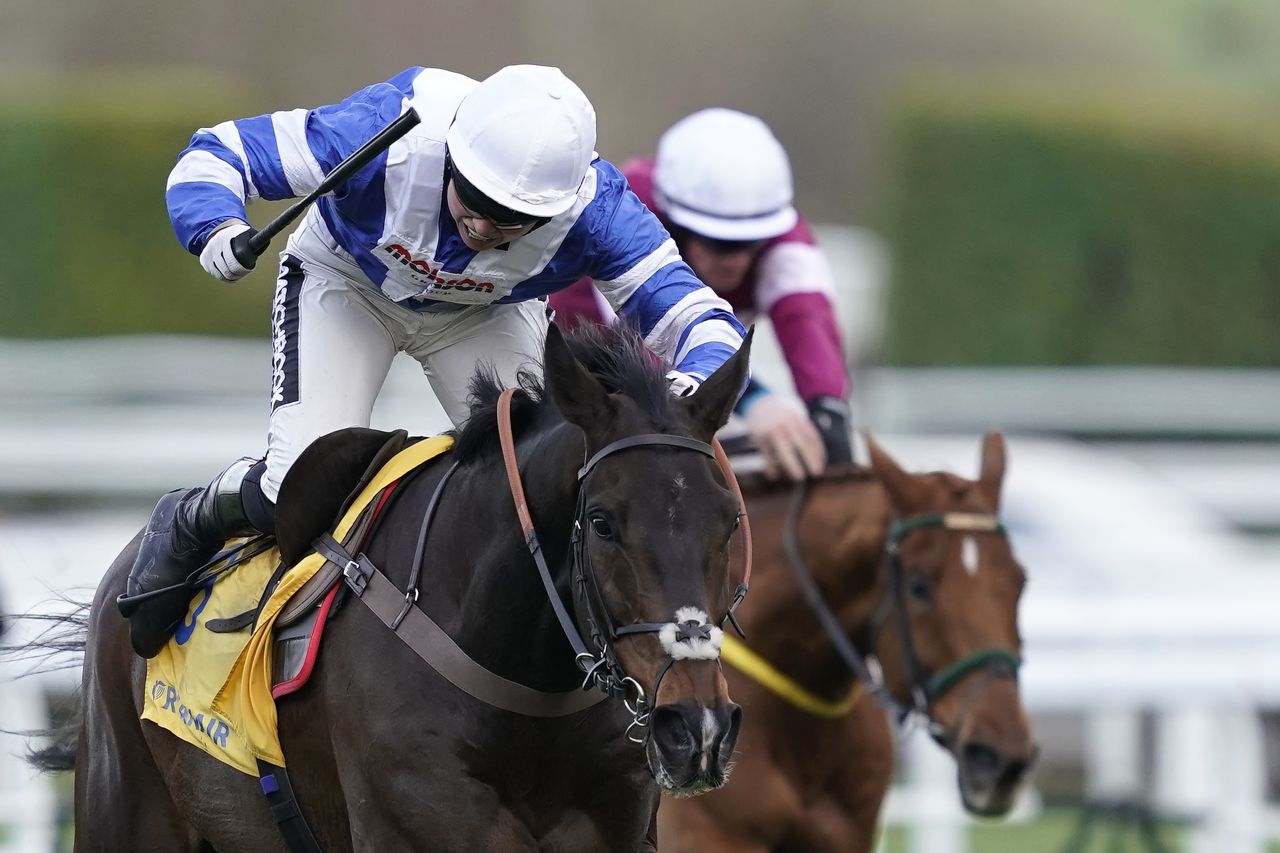 Bryony Frost made history when she partnered Frodon to win and become the first female jockey to clinch a Grade 1 at the Festival.