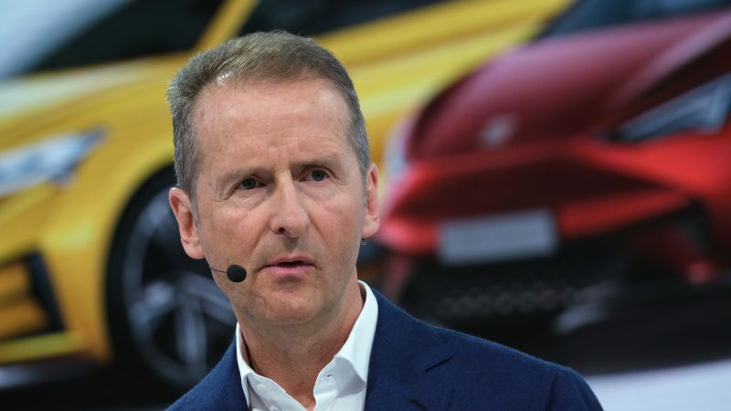 Volkswagen CEO Herbert Diess And Chairman Charged In Germany Over ...