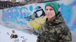Street artist Emilio Mäkipää