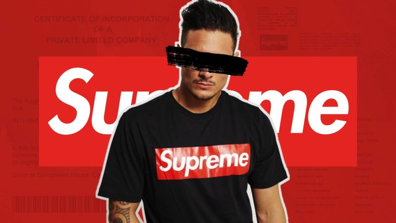 Supreme brand store