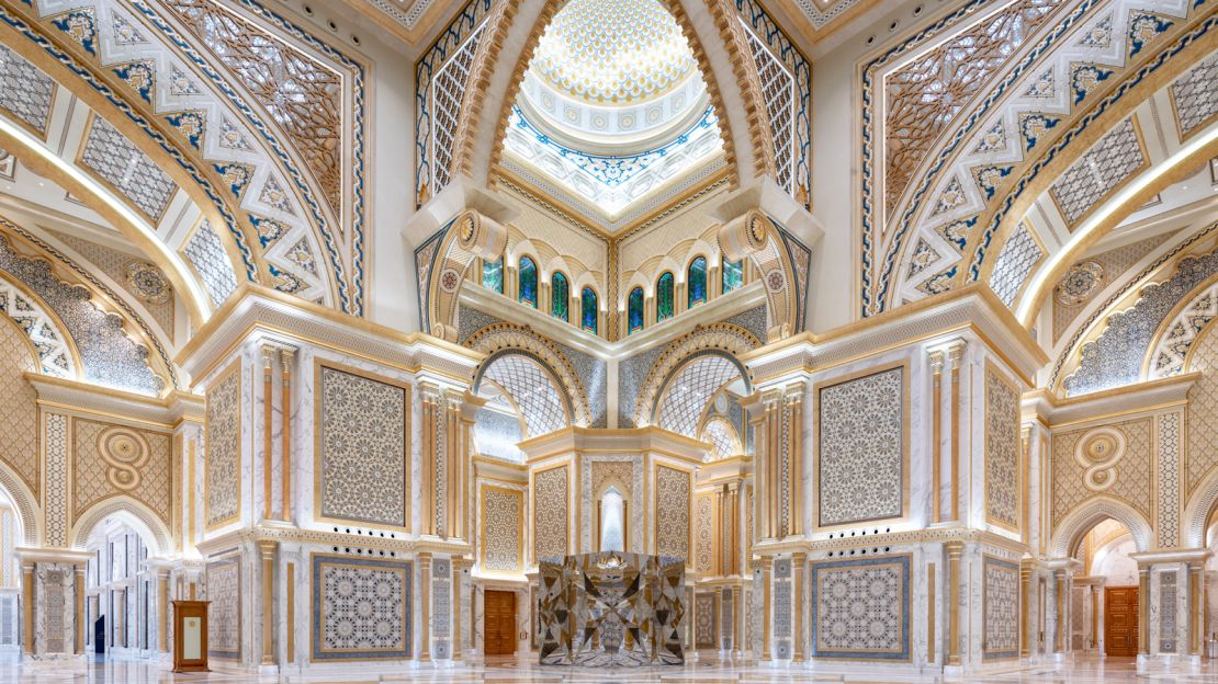 Abu Dhabi's new attraction Qasr Al Watan is housed within the Presidential Palace compound.
