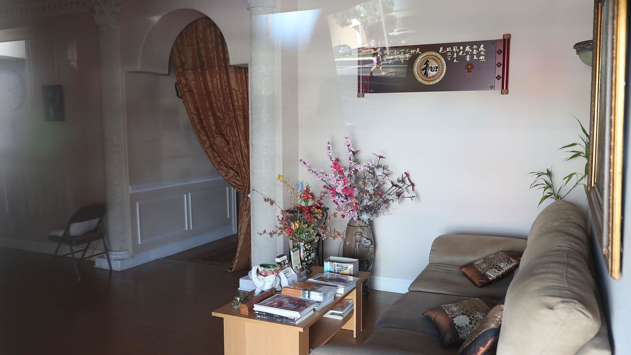 The interior of the Orchids of Asia Day Spa.