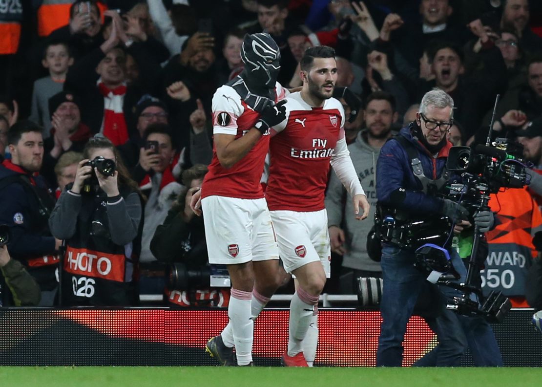  Arsenal beat Rennes to reach the Europa League quarterfinal.