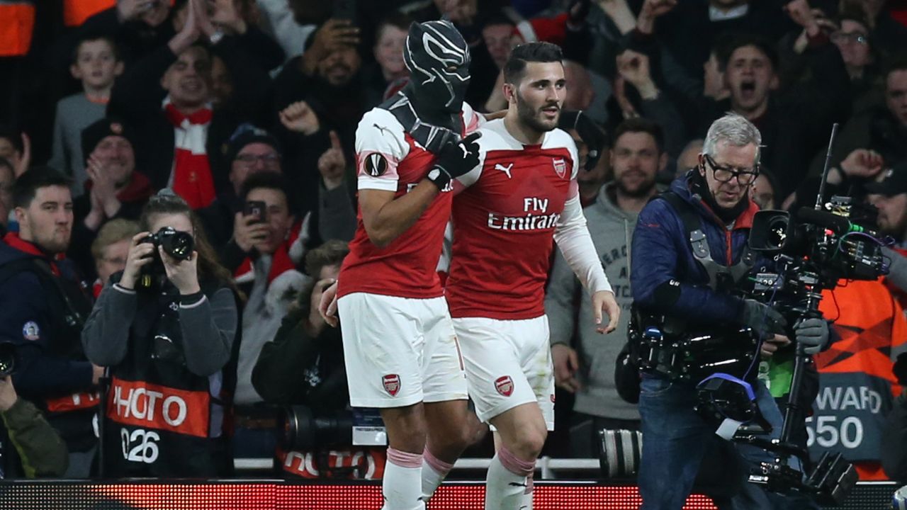 Arsenal beat Rennes to reach the Europa League quarterfinal.