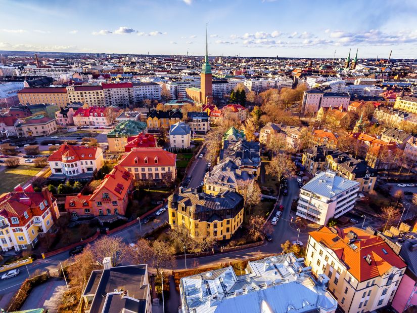 <strong>1. Finland.</strong> This Nordic country is the happiest country in the world for a second year in a row, and its capital city of Helsinki, shown here, is one of the coolest (in the weather sense and the fashionable sense) capitals in the world. 