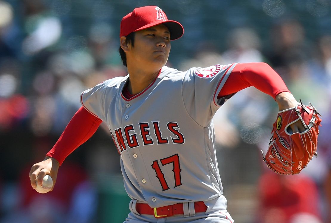 Los Angeles Angels' Shohei Ohtani has been dubbed the Japanese Babe Ruth