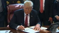 Trump signs veto