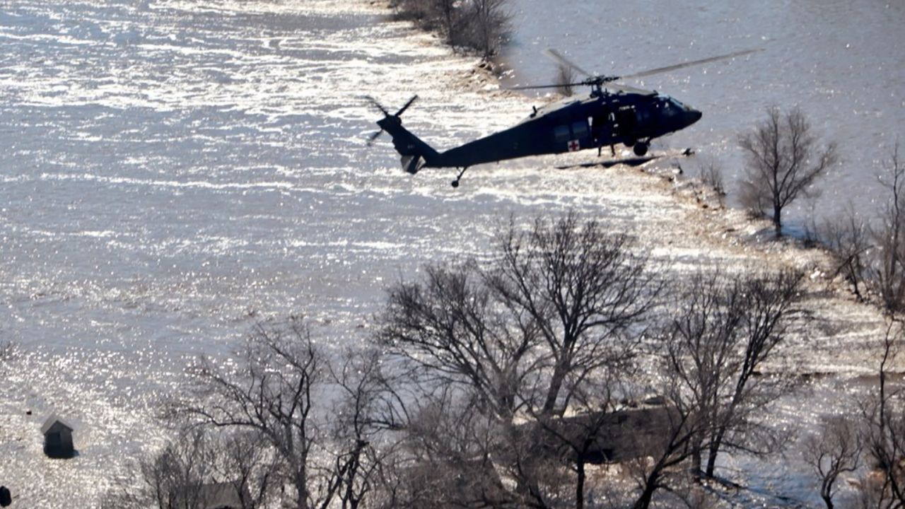 Nebraska National Guard teams have saved dozens of people in the last 24 hours.