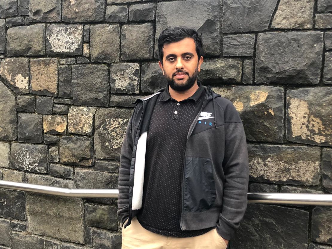 Ahmad Khan said he watched as a man was shot dead in his arms during one of the mosque attacks.