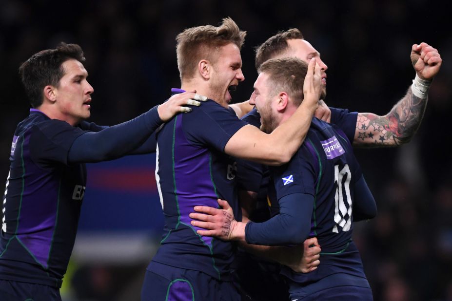 Scotland scored six unanswered tries as England fell apart. The Scots were of the verge of the biggest comeback in the tournament's history.