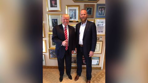 Parscale with Donald Trump