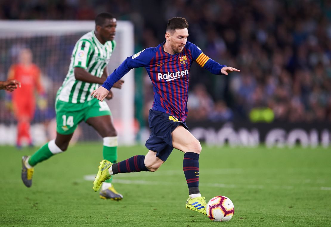 Barcelona's Lionel Messi has been in fine form in recent weeks.