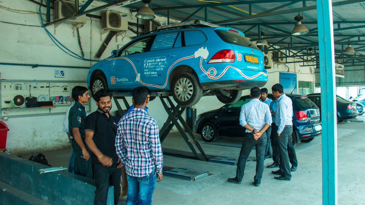 Wakker's major costs have been for car repairs, at one stage paid for by a crowdfunding campaign.
