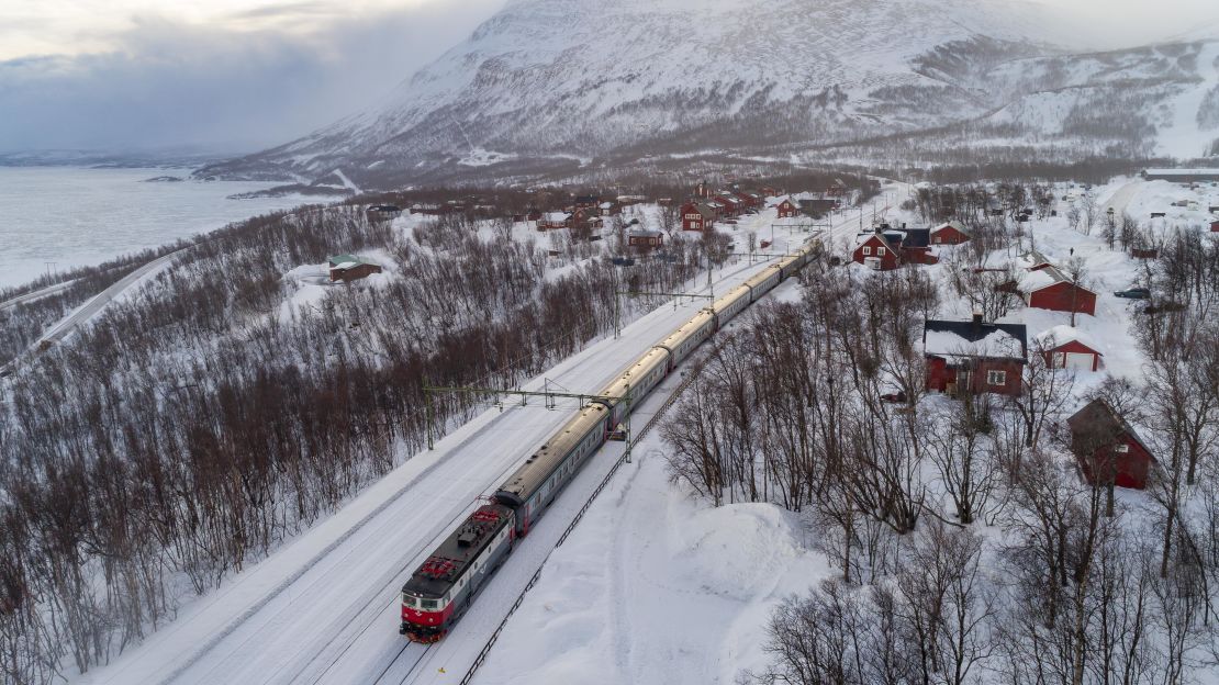 The views on SJ's trains are often pretty spectacular.